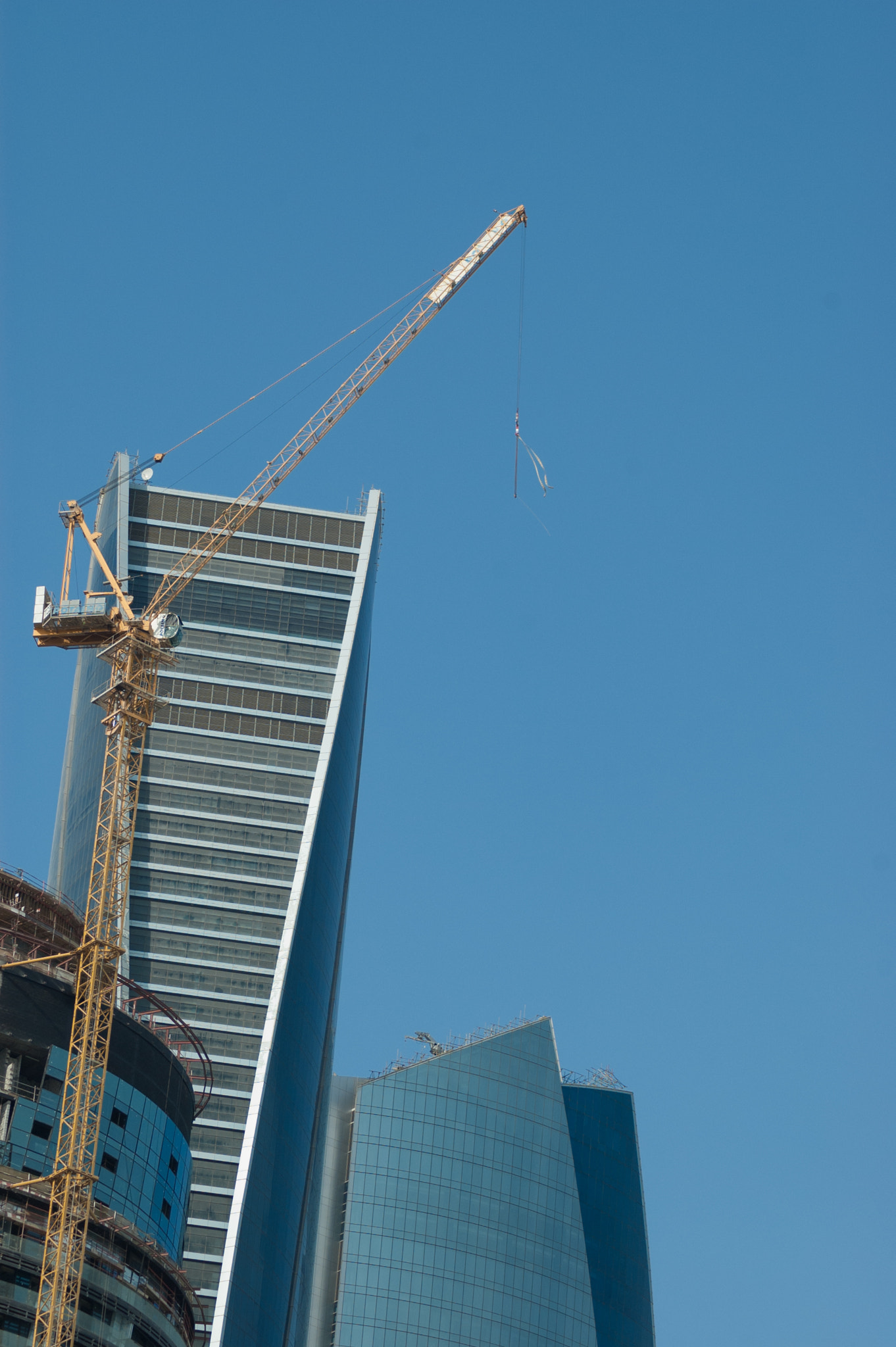 Nikon D70 sample photo. Etihad towers, abu dhabi photography