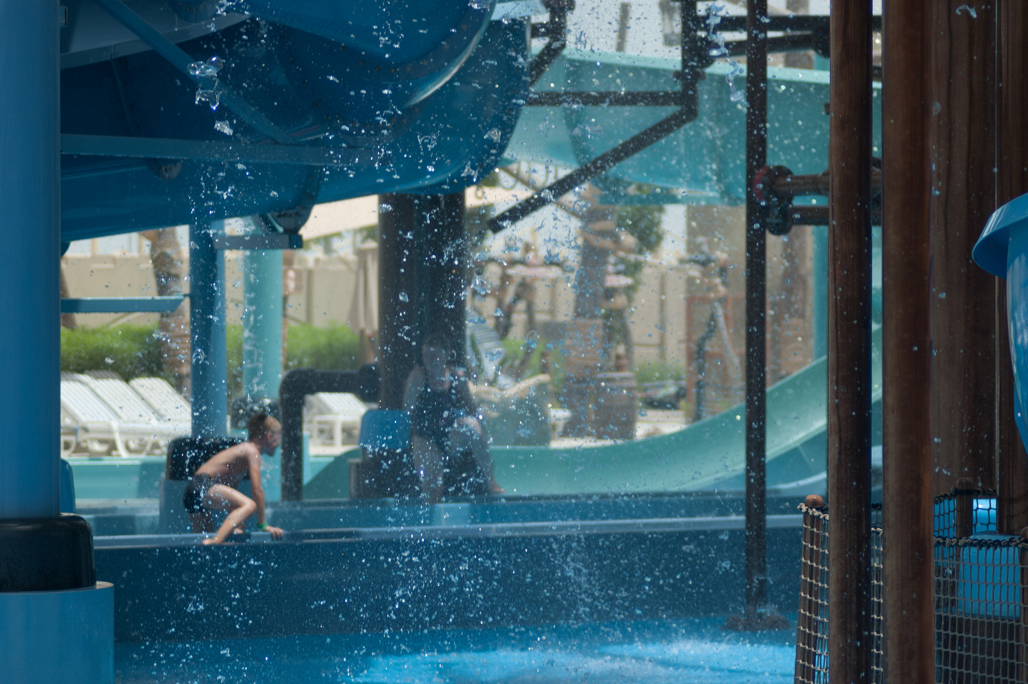 Nikon D70 sample photo. Yas waterworld, yas island, جزيرة ياس‎ photography