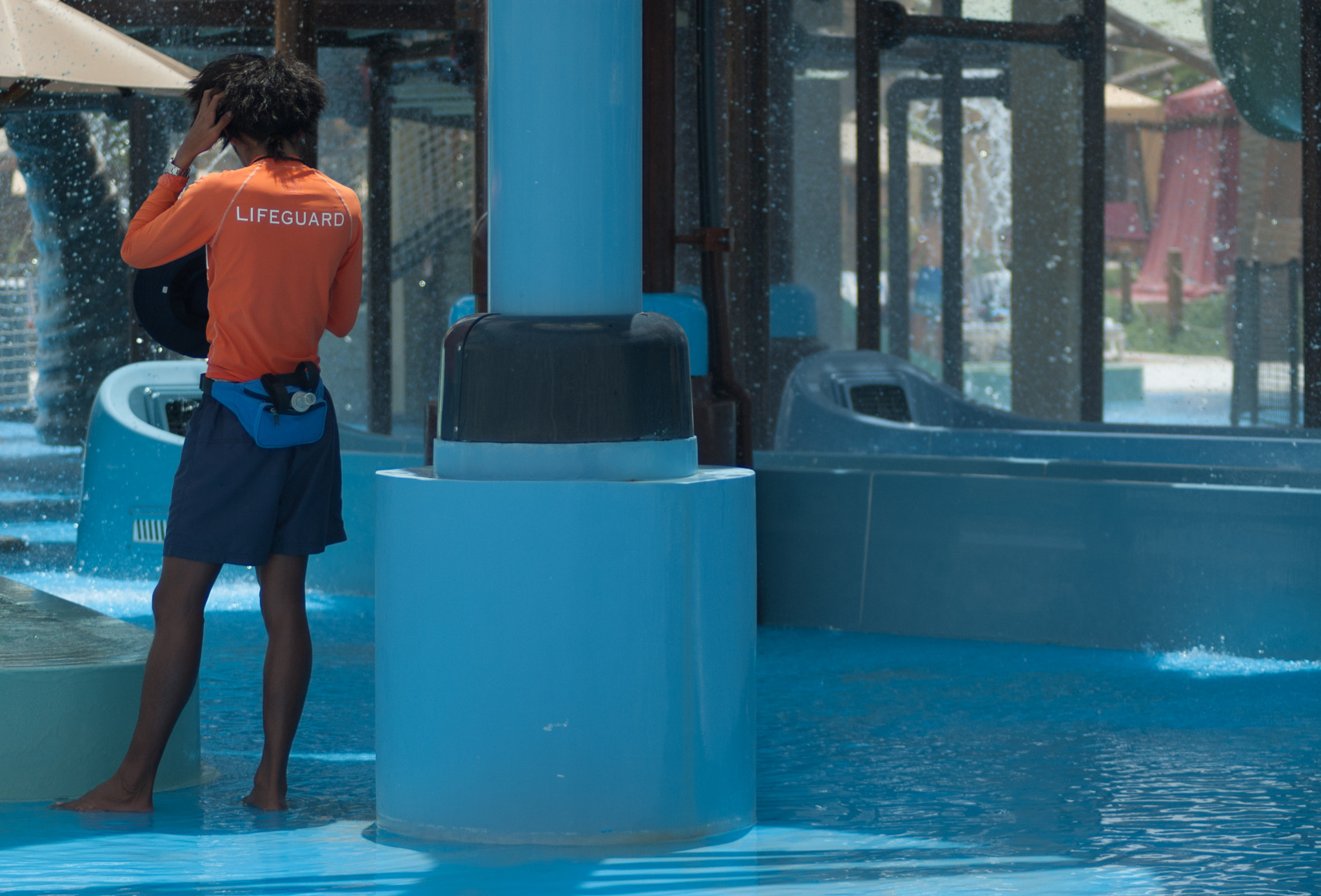 Nikon D70 sample photo. Yas waterworld, yas island, جزيرة ياس‎ photography