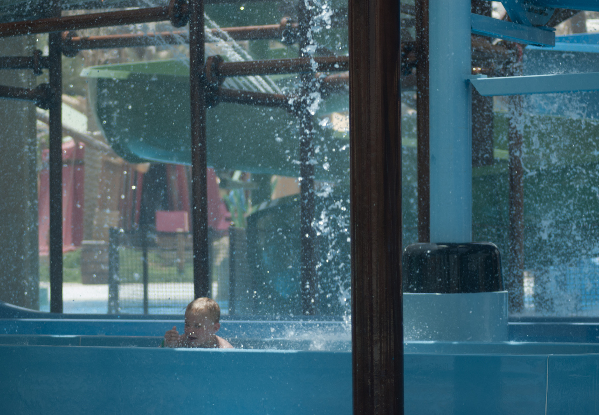 Nikon D70 sample photo. Yas waterworld, yas island, جزيرة ياس‎ photography