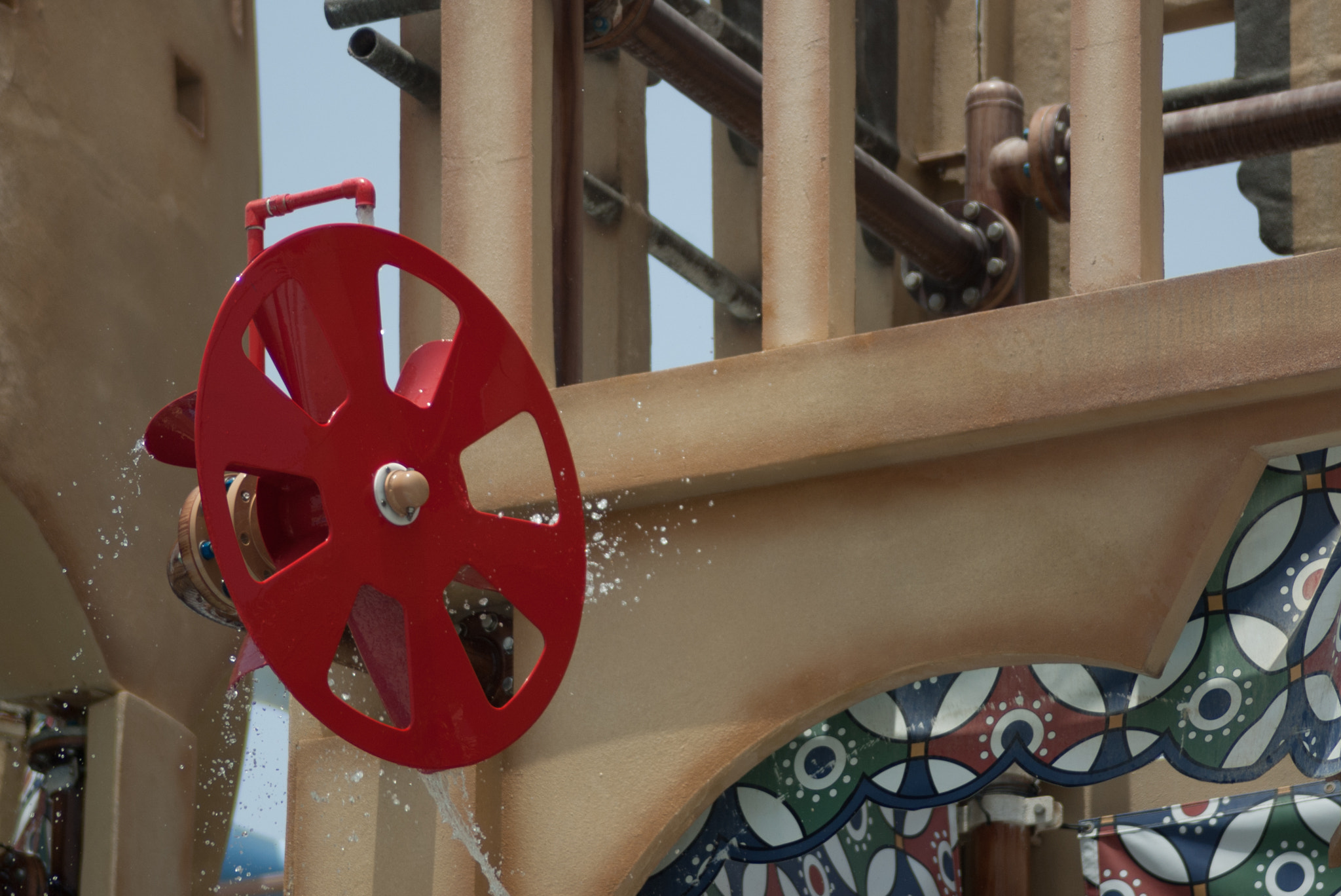 Nikon D70 sample photo. Yas waterworld, yas island, جزيرة ياس‎ photography