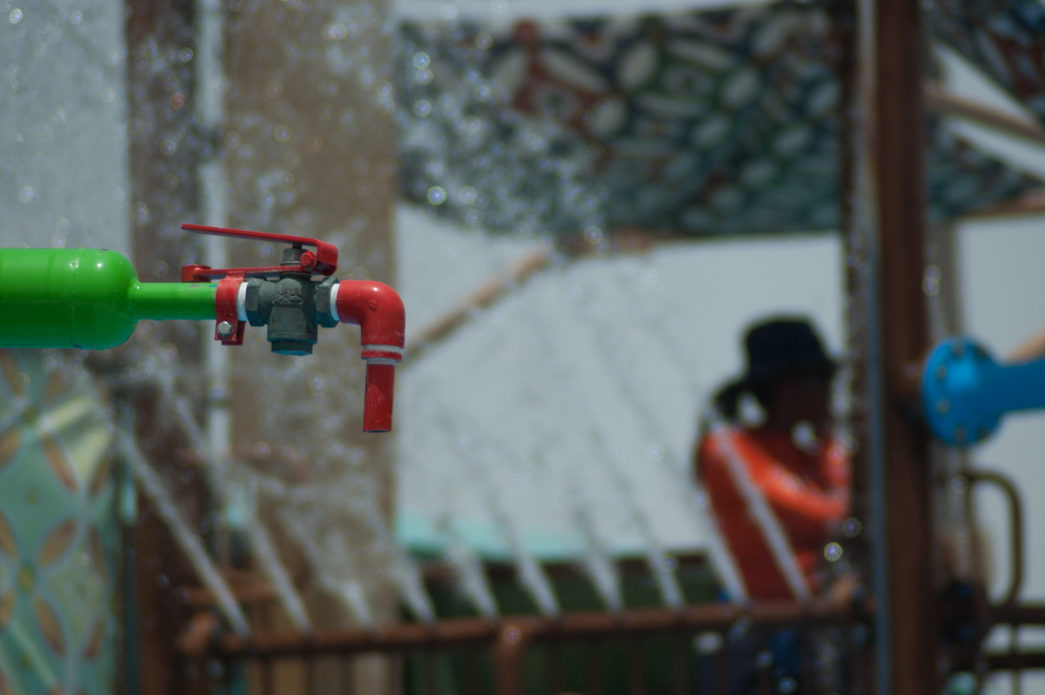 Nikon D70 sample photo. Yas waterworld, yas island, جزيرة ياس‎ photography