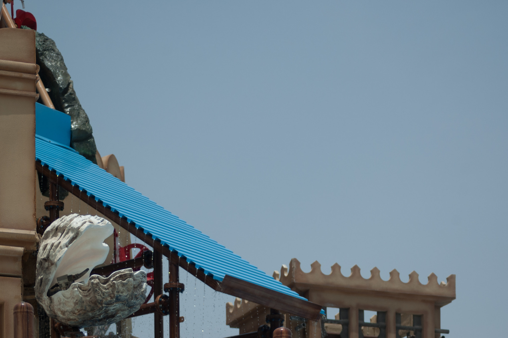 Nikon D70 sample photo. Yas waterworld, yas island, جزيرة ياس‎ photography