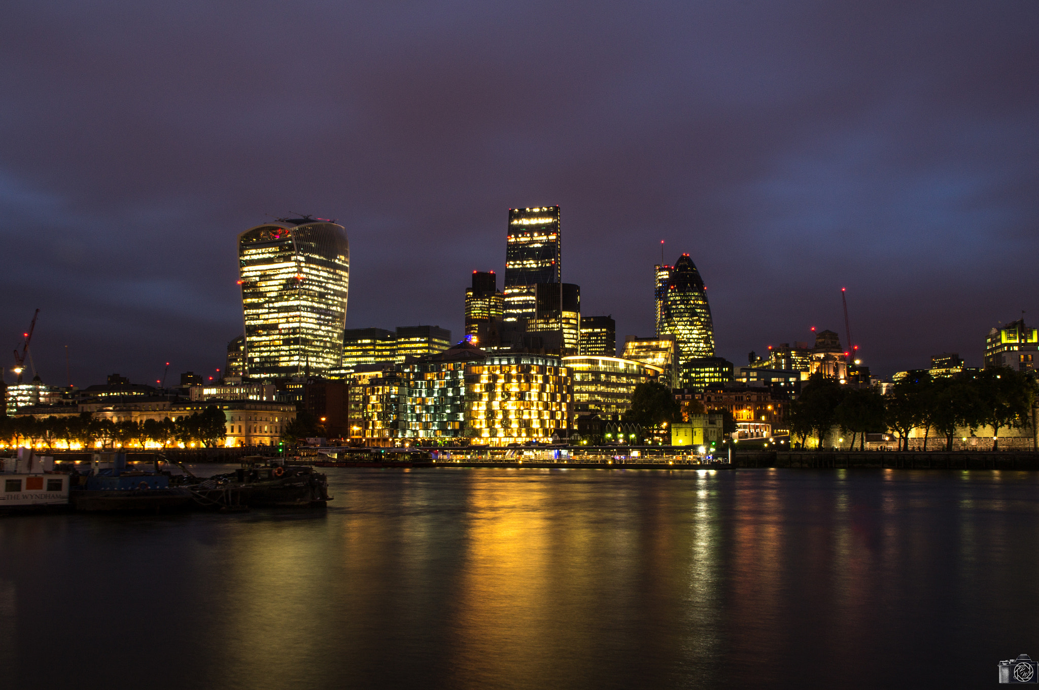 Sony SLT-A37 sample photo. Londons skyline photography
