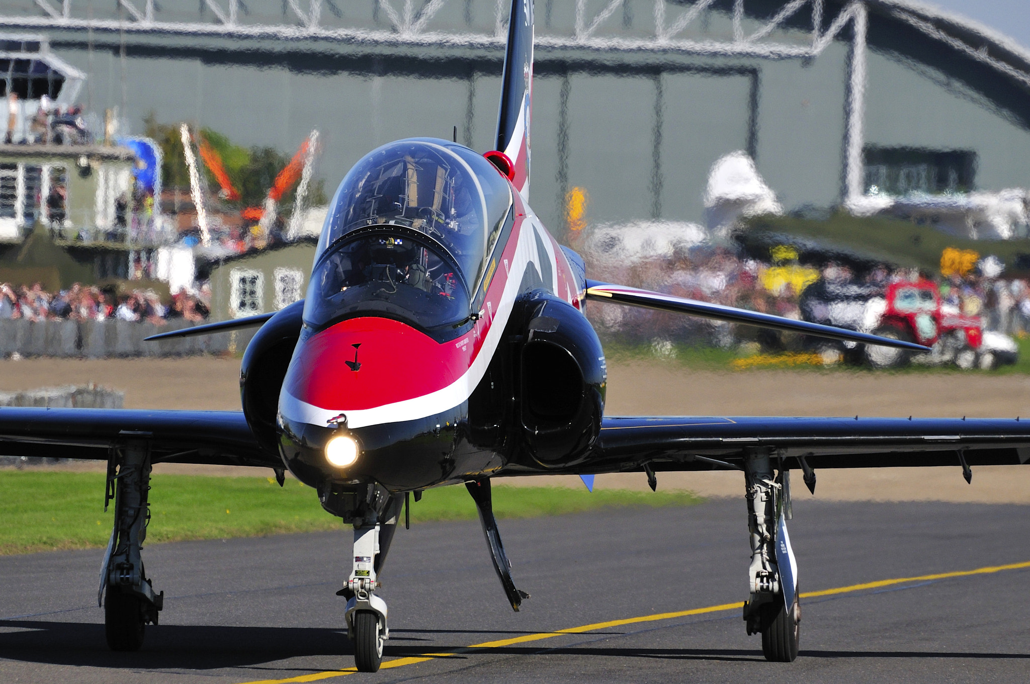 Nikon D300 sample photo. Raf hawk at duxford photography