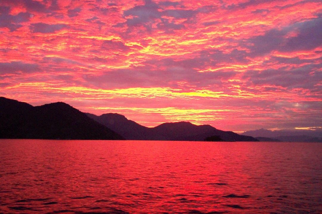 Kodak DX4330 DIGITAL CAMERA sample photo. Sunset mangaratiba rio de janeiro photography