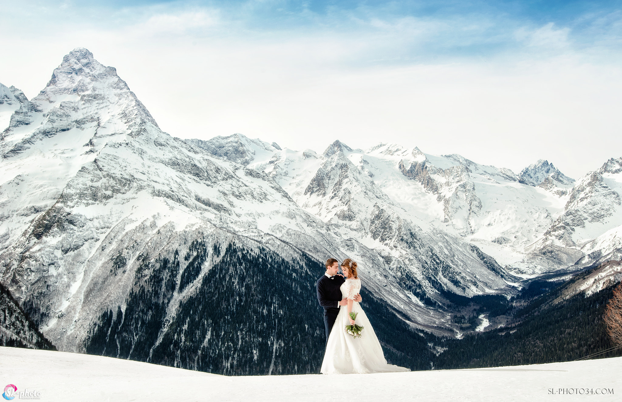 Nikon D700 sample photo. Wedding in mountain photography