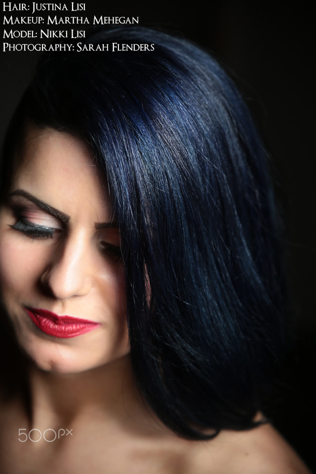 Canon EF 28-105mm f/3.5-4.5 USM sample photo. Hair color photography