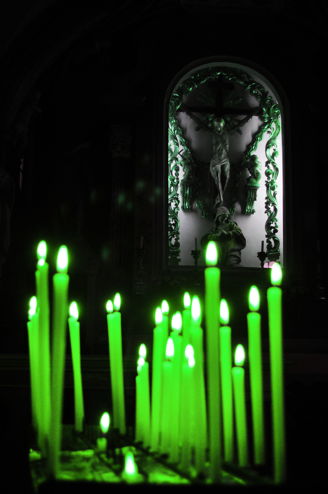 Nikon D5000 sample photo. State of alteration photography