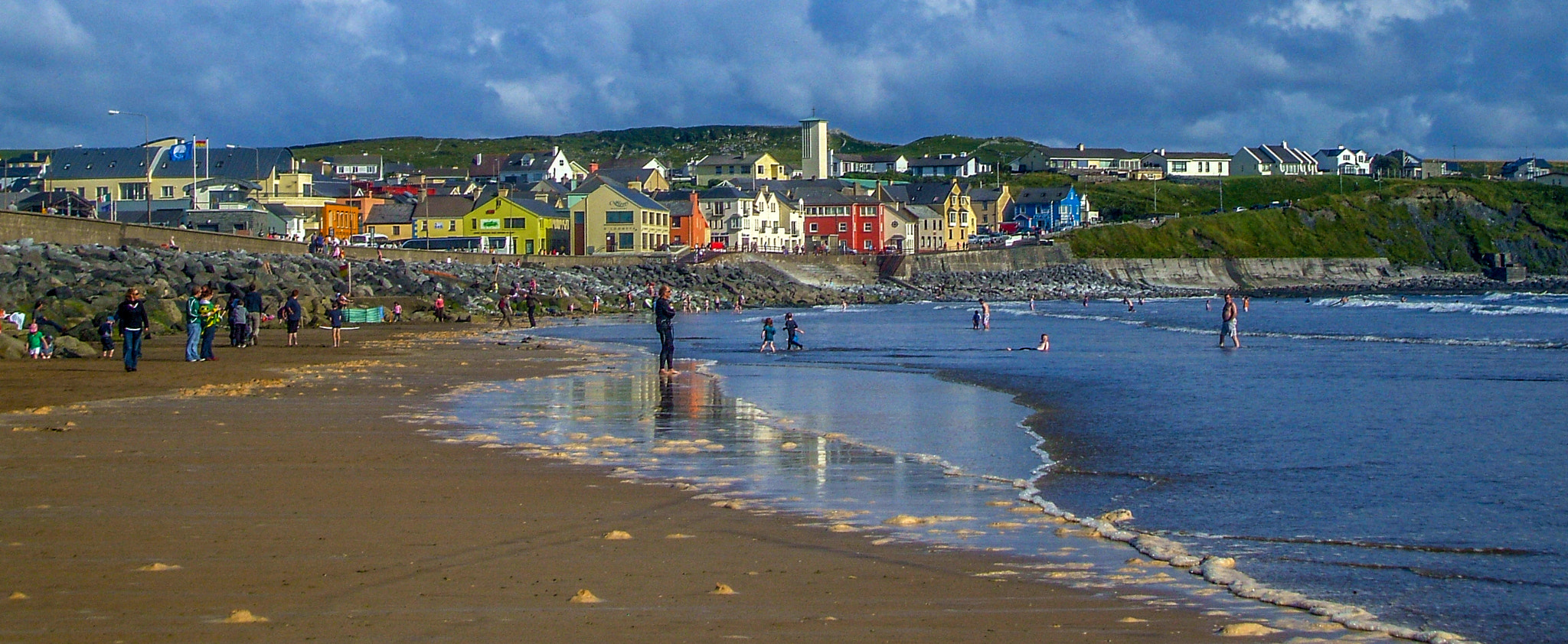 Fujifilm FinePix A700 sample photo. Lahinch, co clare photography