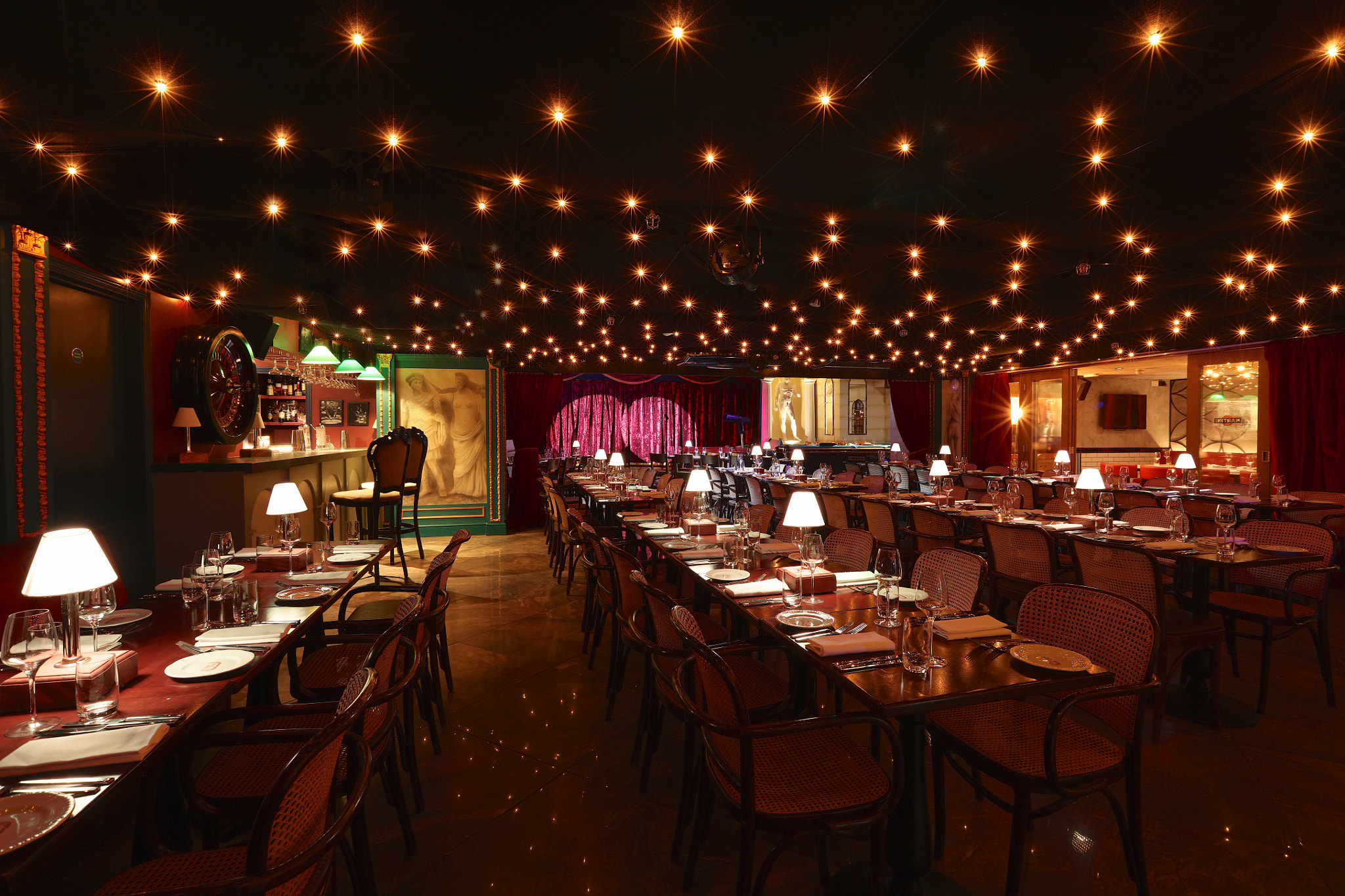 Canon EF 16-35mm F2.8L II USM sample photo. Bunga bunga covent garden - private event set-up photography