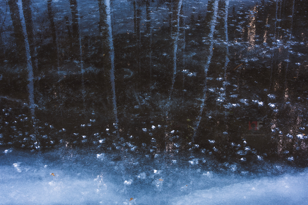 Nikon AF-S Nikkor 58mm F1.4G sample photo. Frozen river photography
