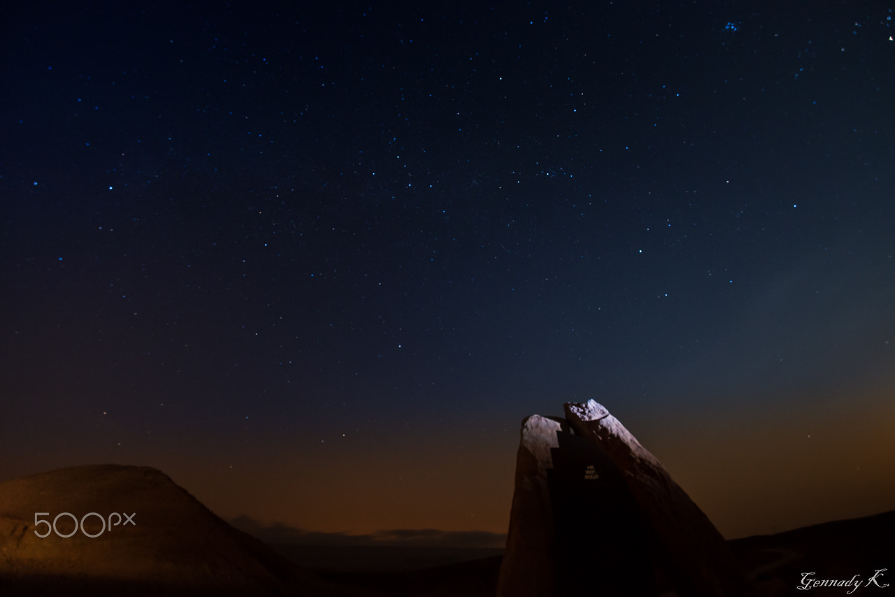 Sigma 12-24mm F4.5-5.6 II DG HSM sample photo. Starry photography