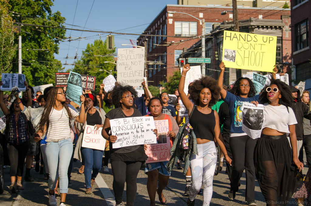 Seattle Stands with Michael Brown by Catherine Miano Johnson on 500px.com