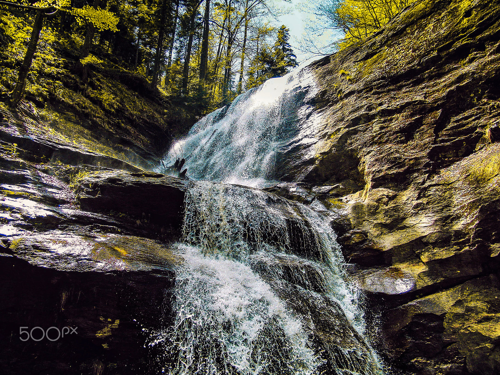 Kodak EASYSHARE Z1015 IS DIGITAL CAMERA sample photo. Waterfalls photography