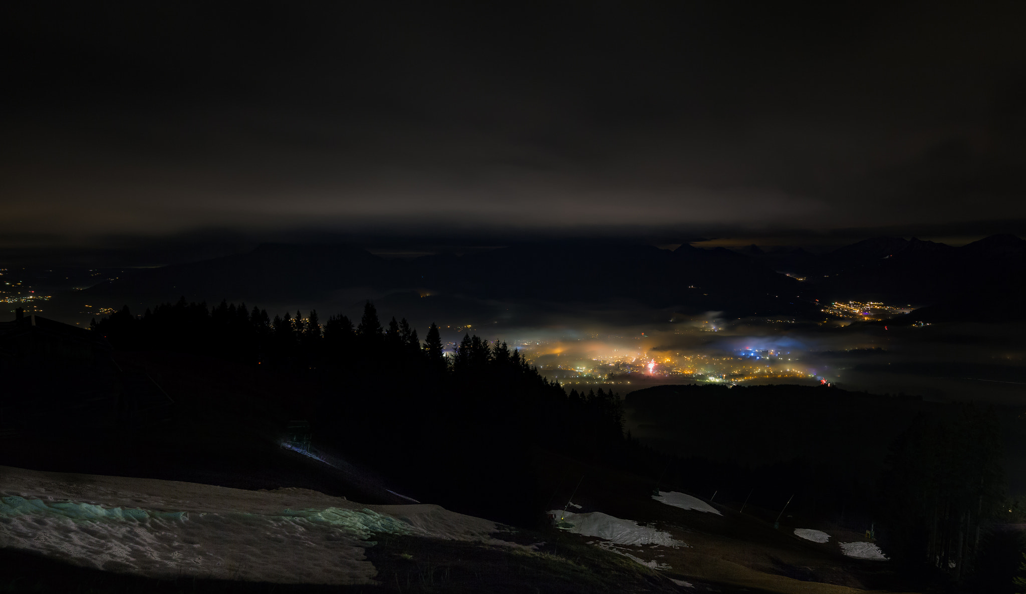 Canon EF 300mm f/2.8L sample photo. New years eve ( sonthofen ) photography