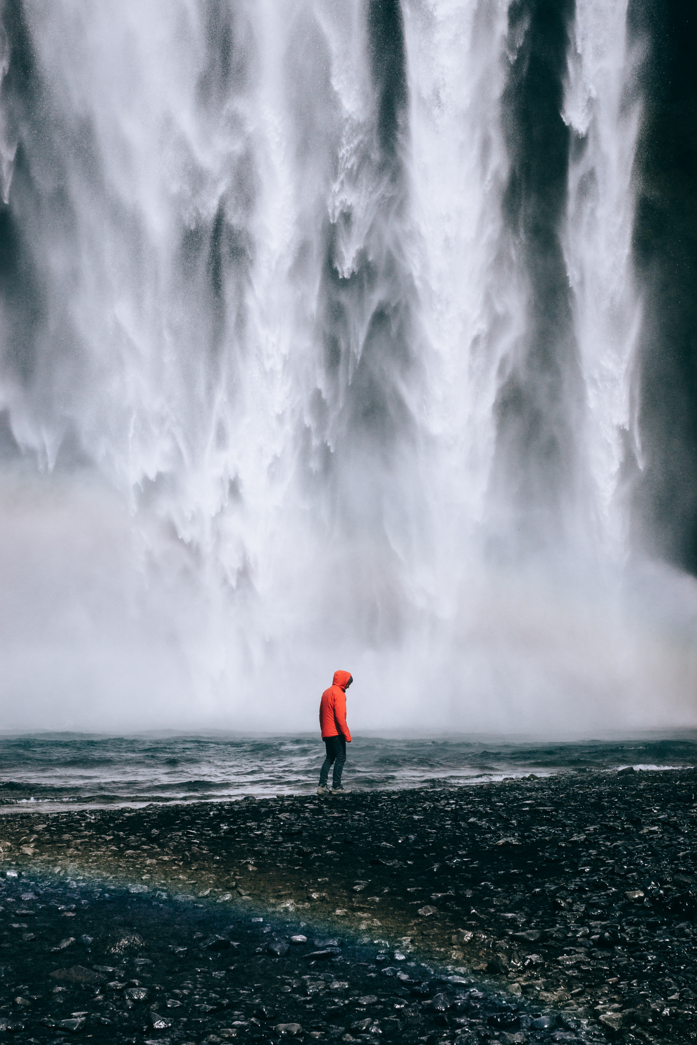 Sony SLT-A65 (SLT-A65V) sample photo. Iceland waterfall photography