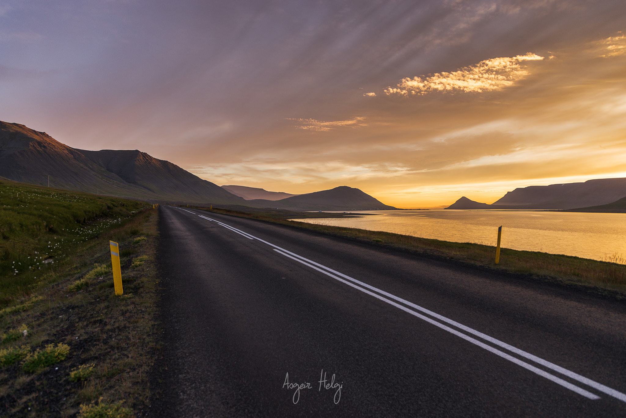 Sony a7 + Canon EF 24-105mm F4L IS USM sample photo. Icelandic roads photography