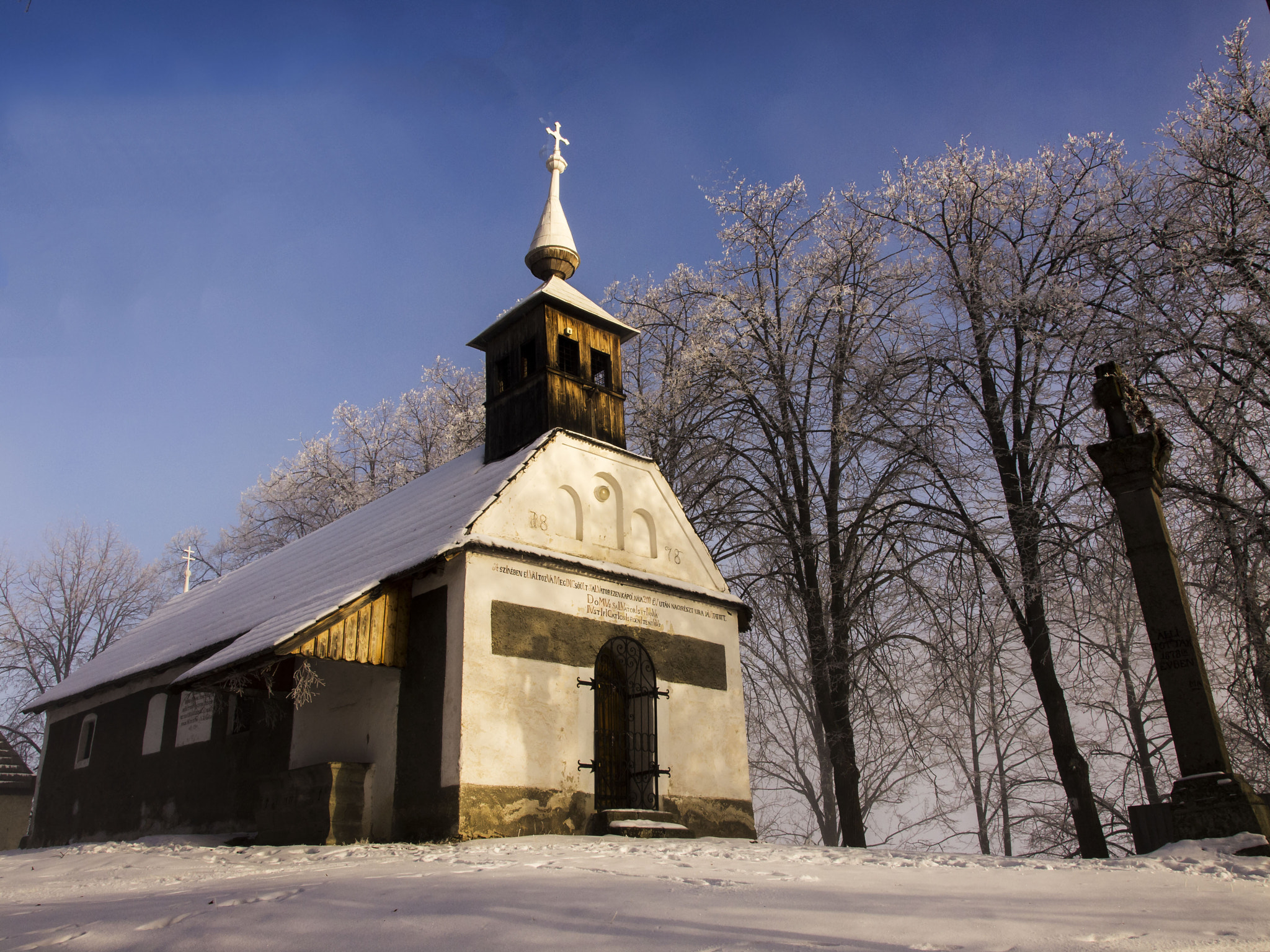 Olympus E-5 + OLYMPUS 14-54mm Lens sample photo. Salvator chapel, csíksomlyó photography