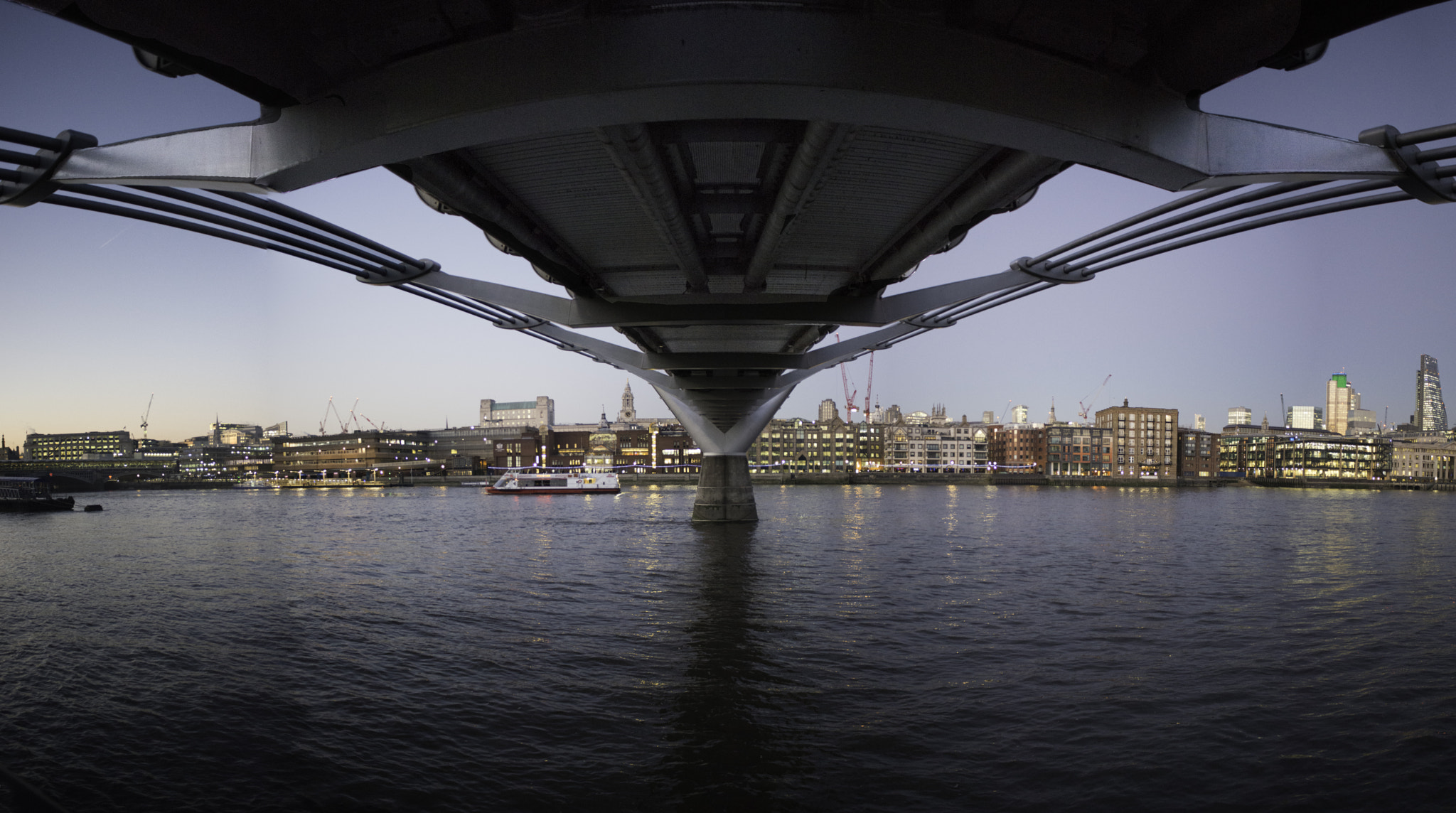 Nikon D800 sample photo. Millennium bridge photography