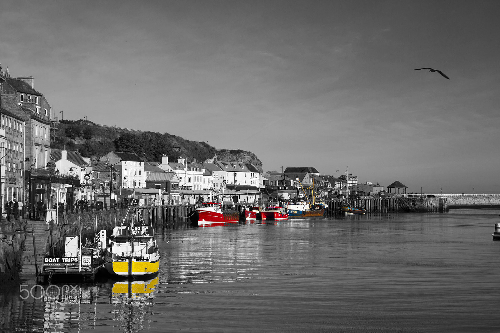 Tamron SP AF 17-50mm F2.8 XR Di II LD Aspherical (IF) sample photo. Whitby harbour photography