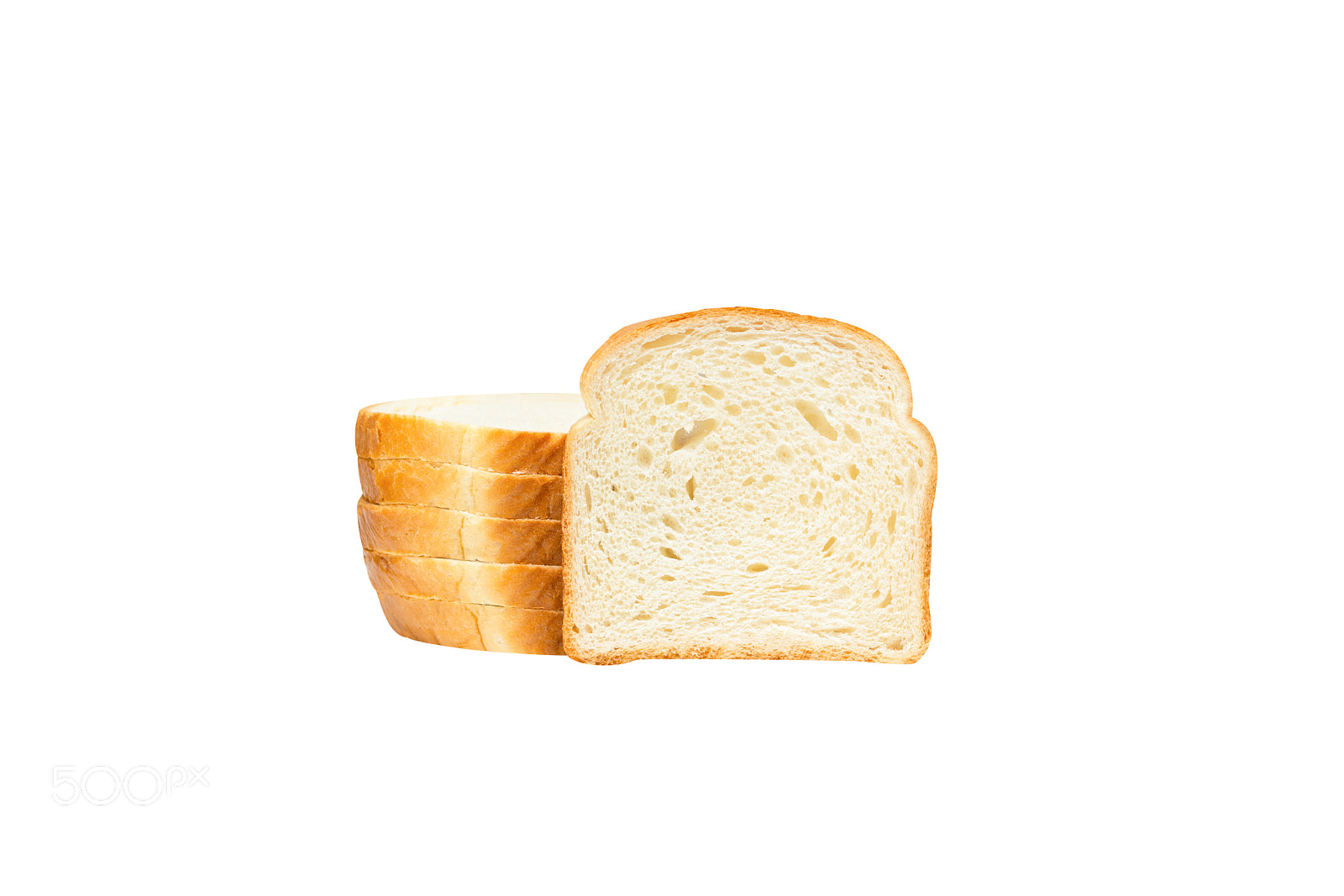 Nikon D7100 + Nikon AF Nikkor 50mm F1.4D sample photo. French toast bread isolated on white background photography