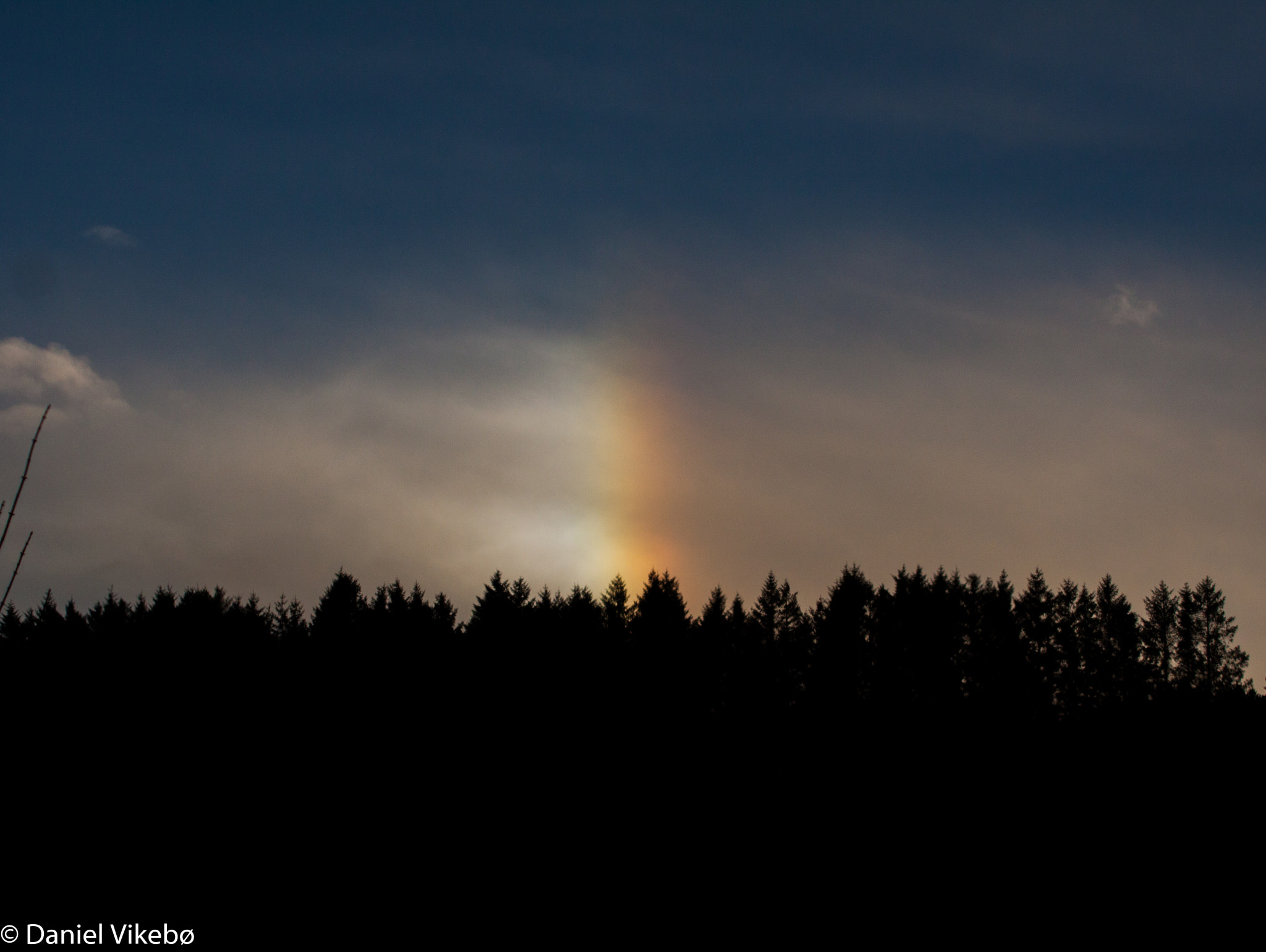 Sigma 50-500mm f/4-6.3 APO HSM EX sample photo. Polar stratospheric cloud. photography