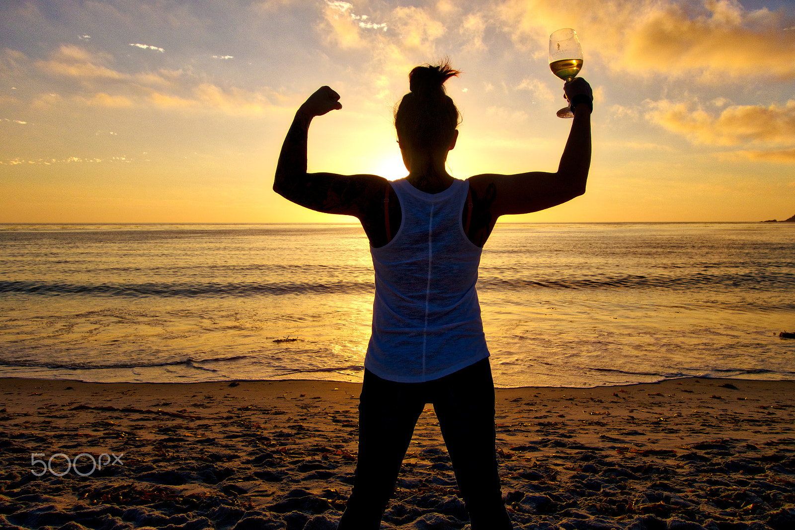 Sony 28-100mm F1.8-4.9 sample photo. Wine and sunset photography
