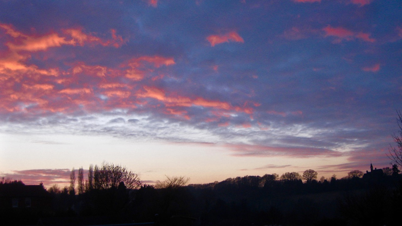 Canon PowerShot SD790 IS (Digital IXUS 90 IS / IXY Digital 95 IS) sample photo. Sunset in bewdley photography