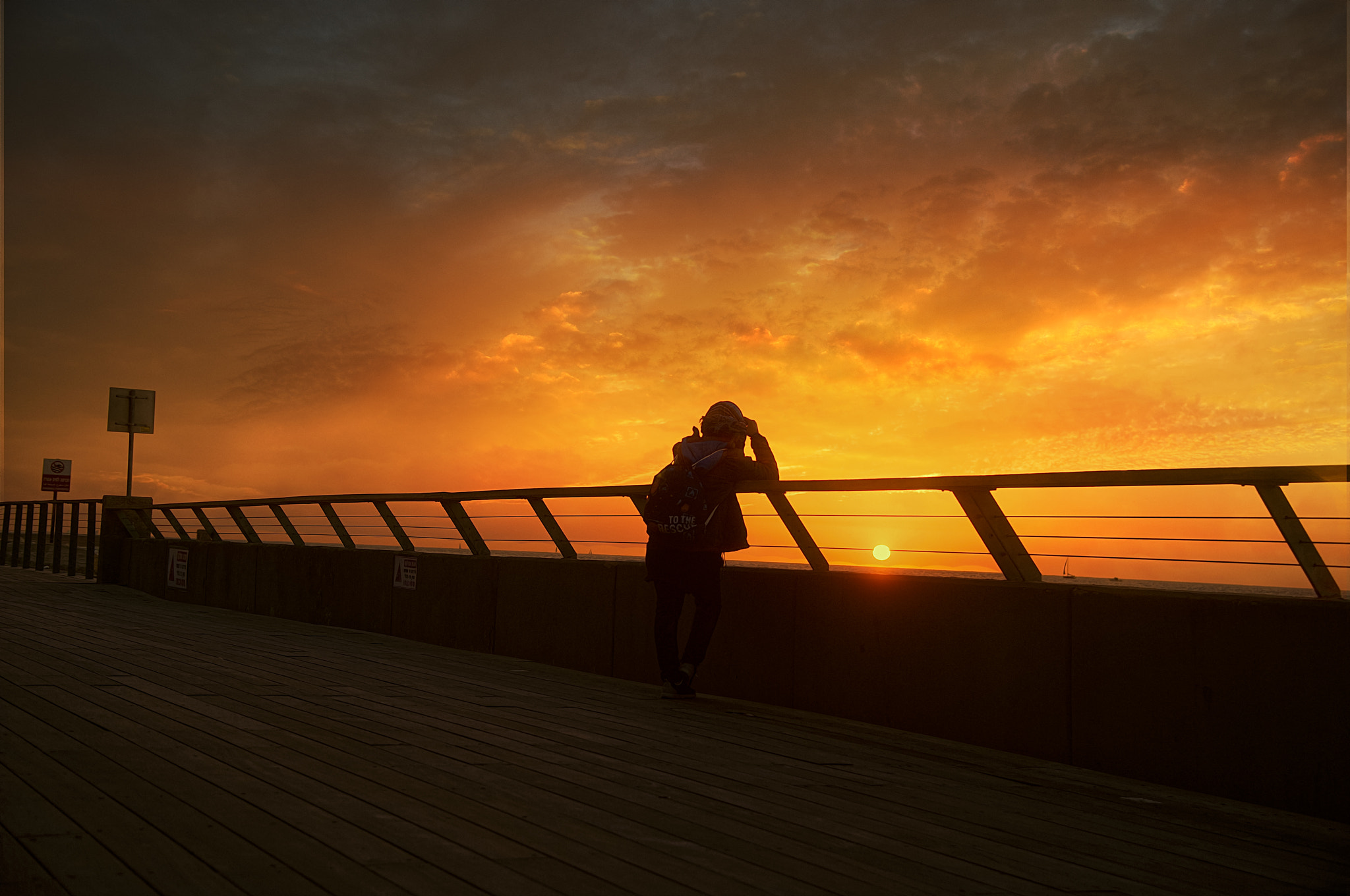 Nikon D3 sample photo. Sunset photography