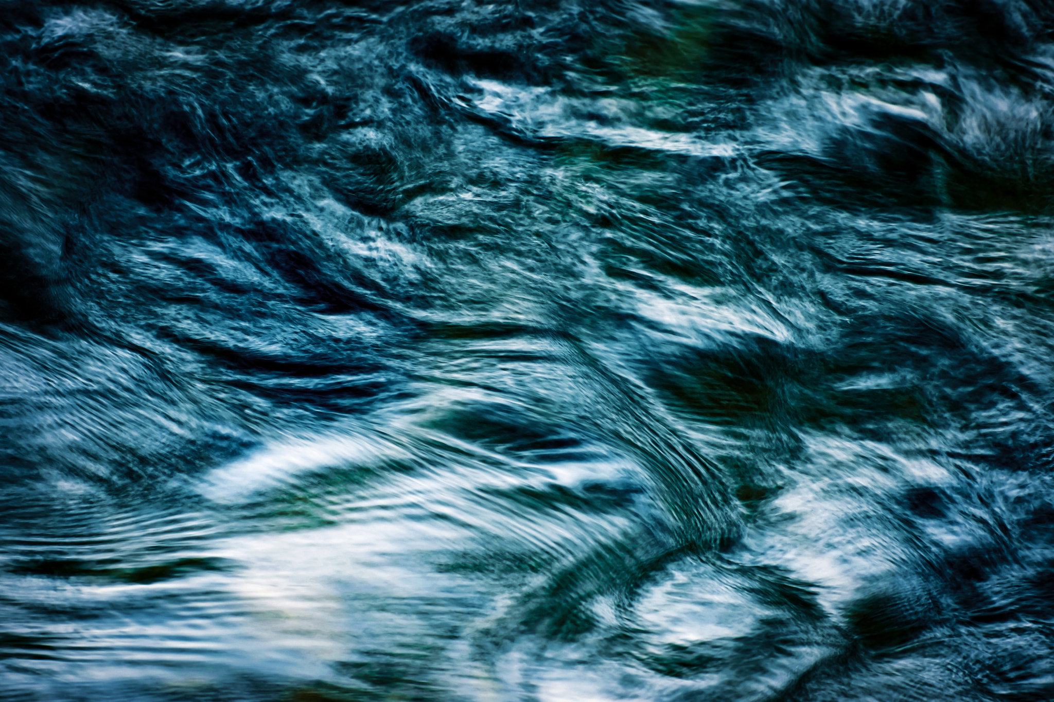 Nikon D5500 sample photo. Abstract dark blurred ripples photography