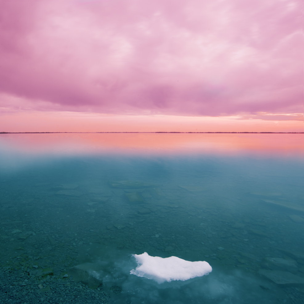 Nikon D700 sample photo. Spring thaw on lake ontario, canada photography