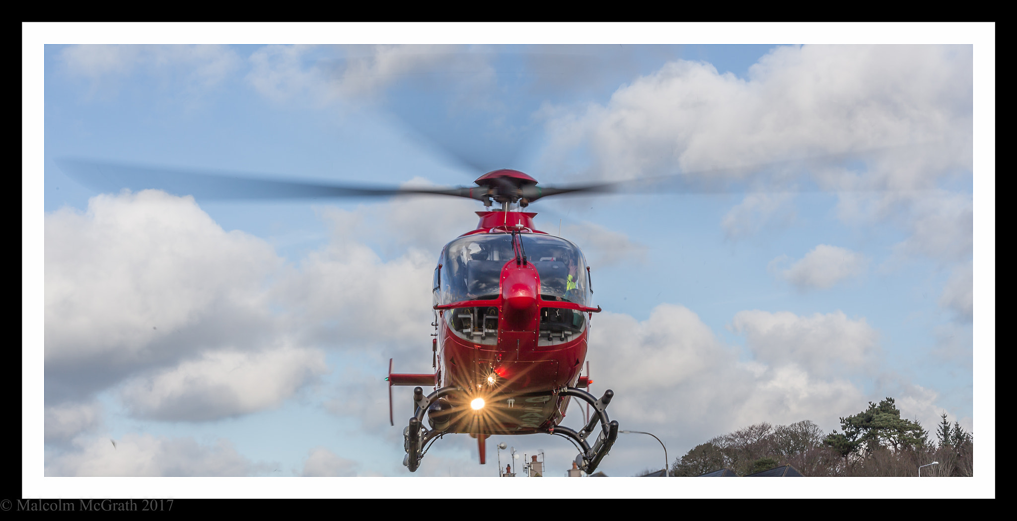 Sigma 70-300mm F4-5.6 APO DG Macro sample photo. Irish community air ambulance photography