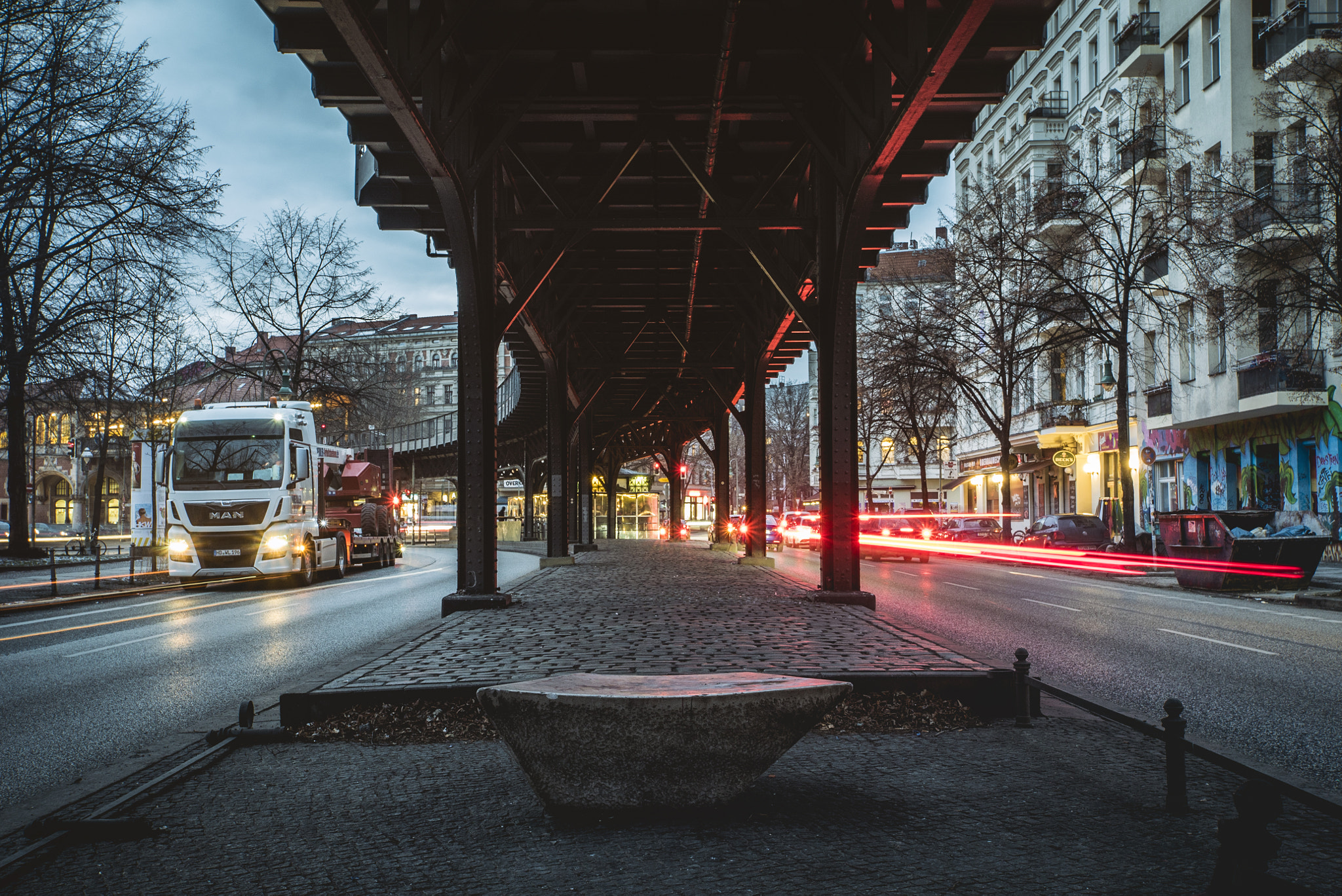 Sony a7S sample photo. Urban scene in berlin photography