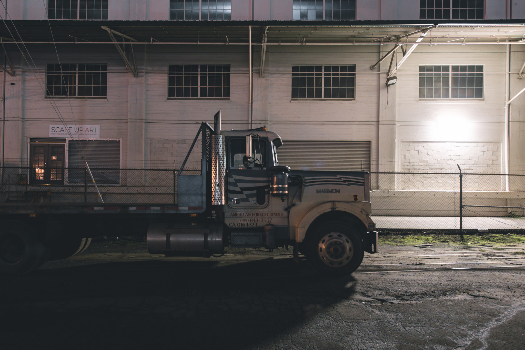 Sony a7R II sample photo. Bay view truck photography