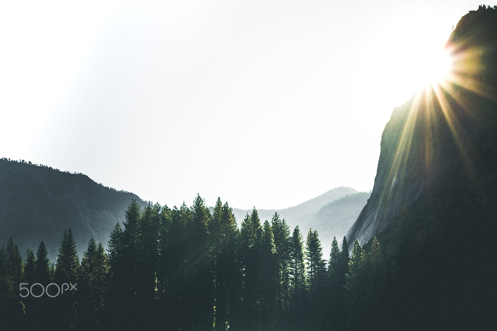 Sigma 30mm F1.4 EX DC HSM sample photo. Sunrise over yosemite photography
