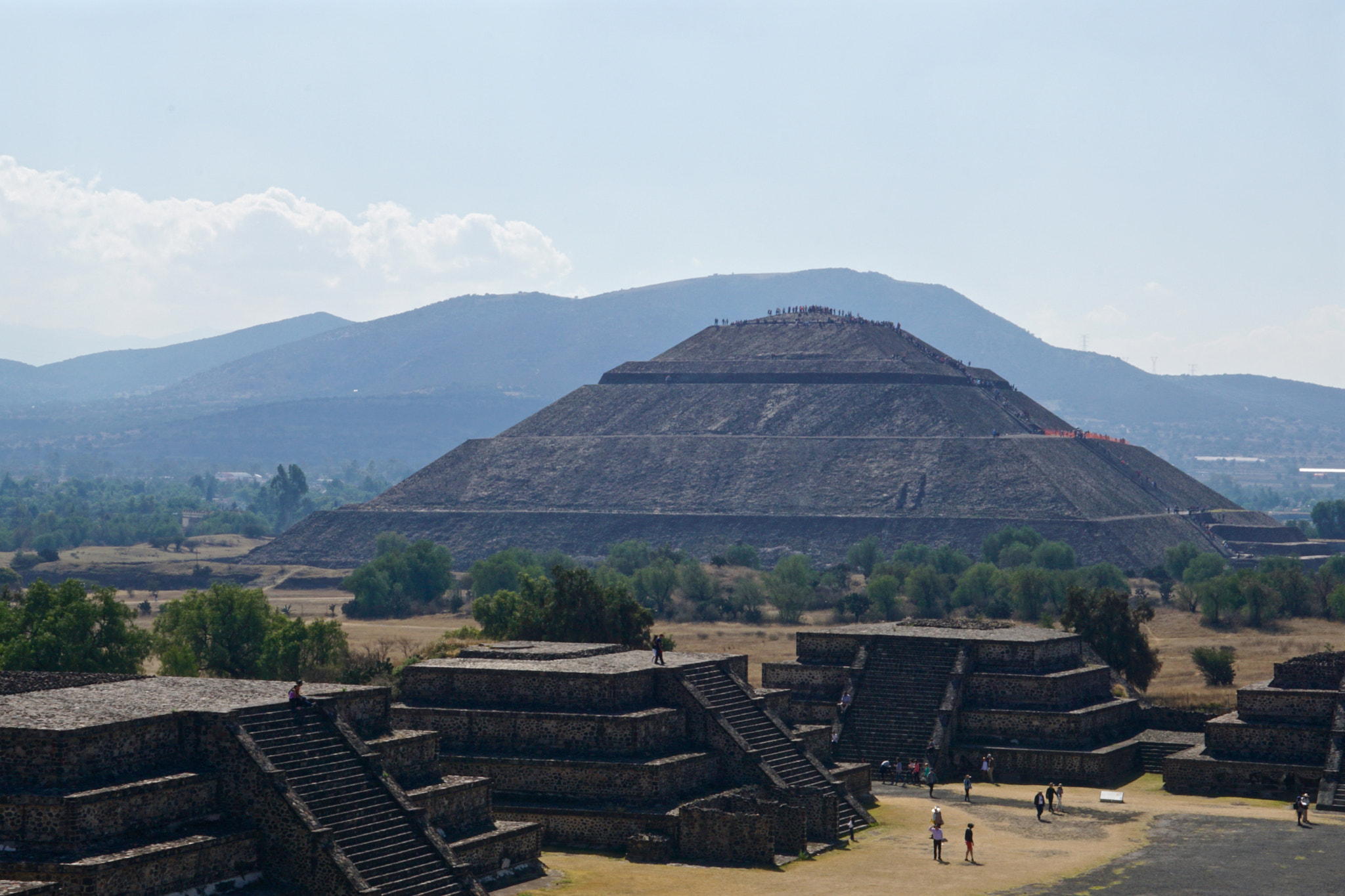 Sony a6000 + Sony FE 28-70mm F3.5-5.6 OSS sample photo. Pyramid of the sun (teotihuacan, mexico) photography
