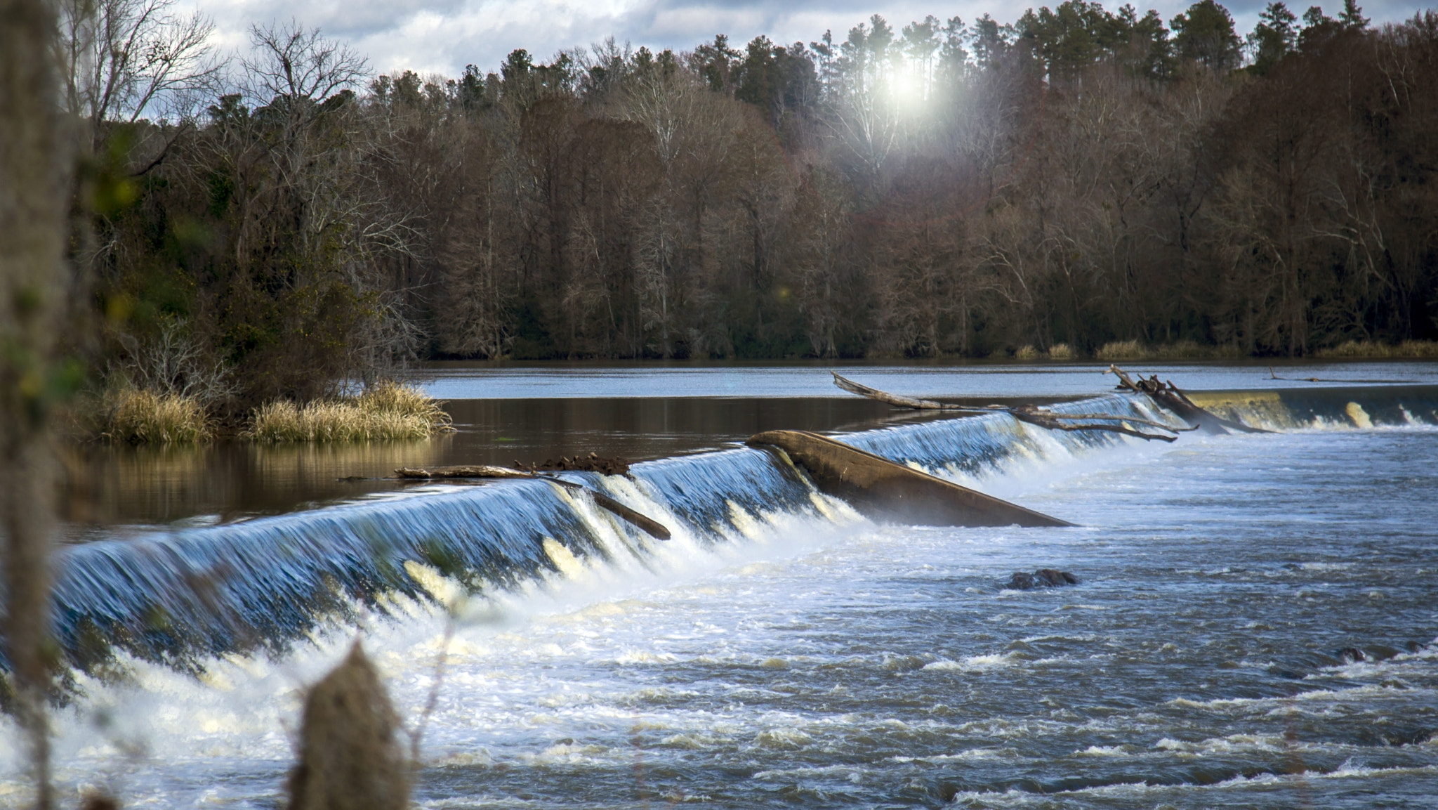 Sony a6000 + Canon EF 24-105mm F4L IS USM sample photo. Blue falls photography