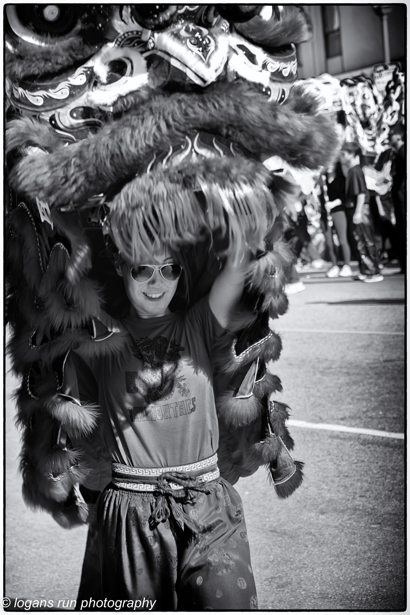 Nikon D800E sample photo. Who's under that huge mask ??    street photography photography