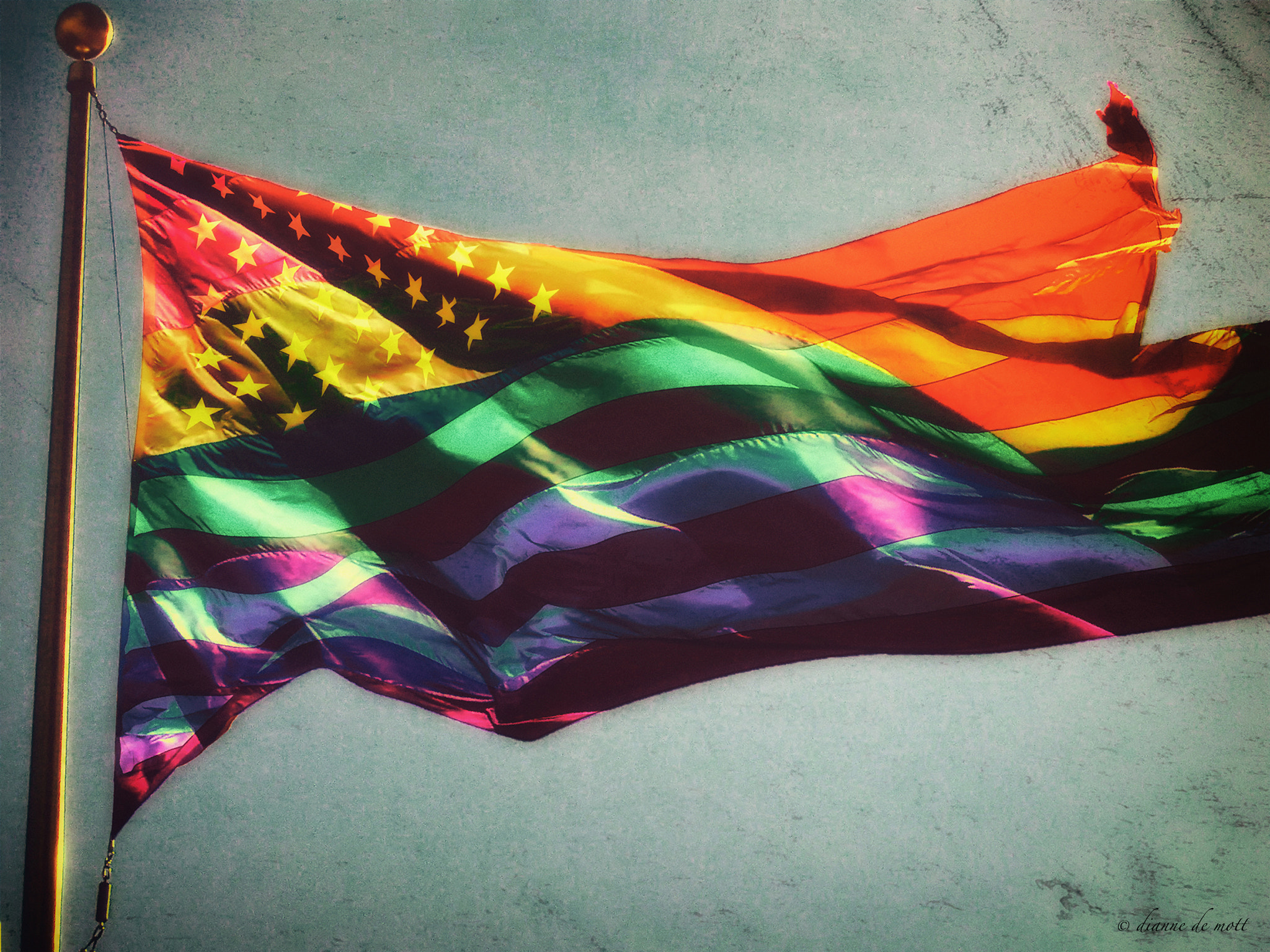 Kodak Z730 ZOOM DIGITAL CAMERA sample photo. Rainbow america (© 2016) photography