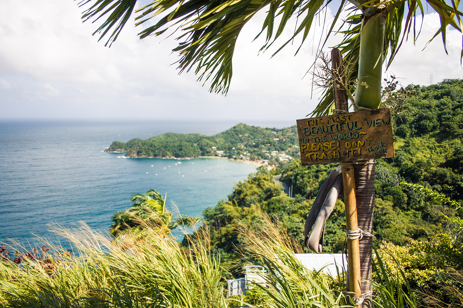 Canon EF-S 18-55mm F3.5-5.6 II sample photo. Castara bay tobago photography