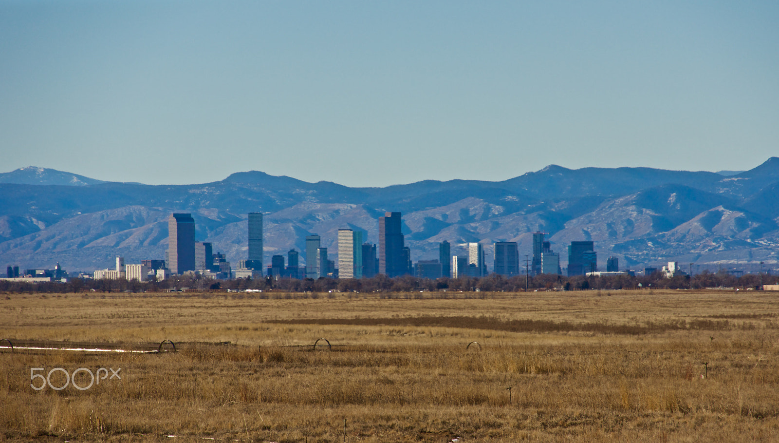 Sony E 18-200mm F3.5-6.3 OSS sample photo. Denver’s skyline photography