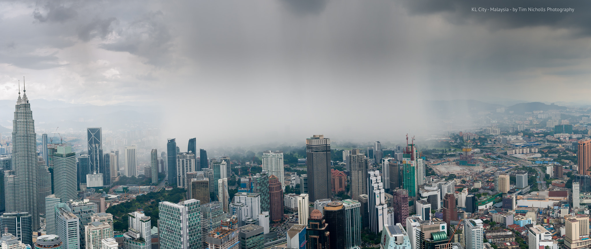 Nikon D60 sample photo. Kl city panorama photography