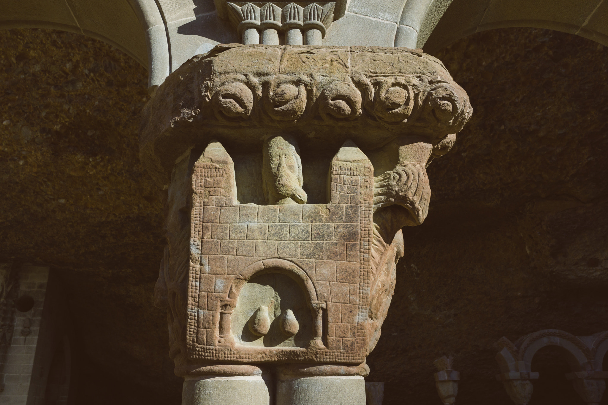 Sony E 20mm F2.8 sample photo. San juan de la peña monastery photography