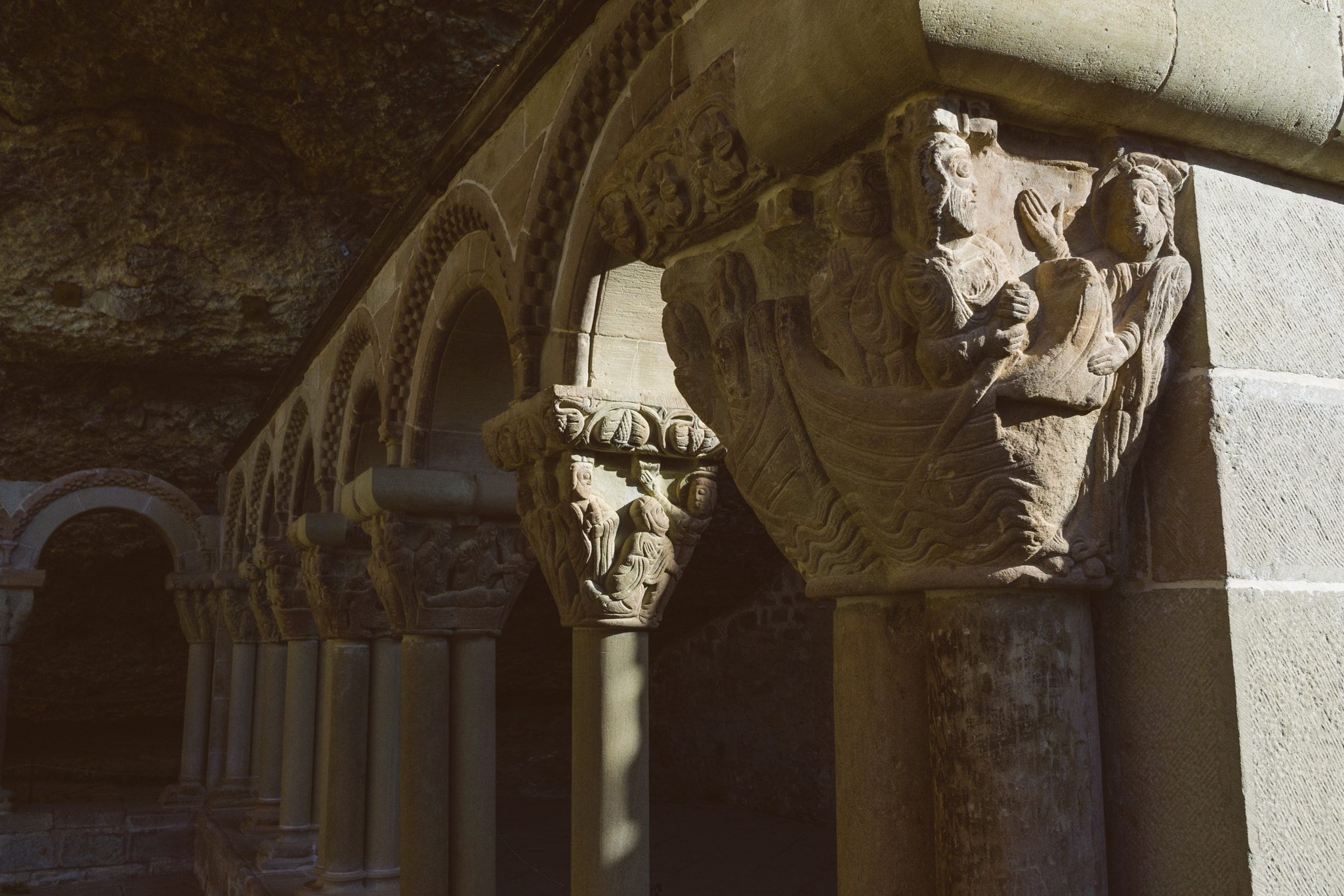 Sony E 20mm F2.8 sample photo. San juan de la peña monastery photography