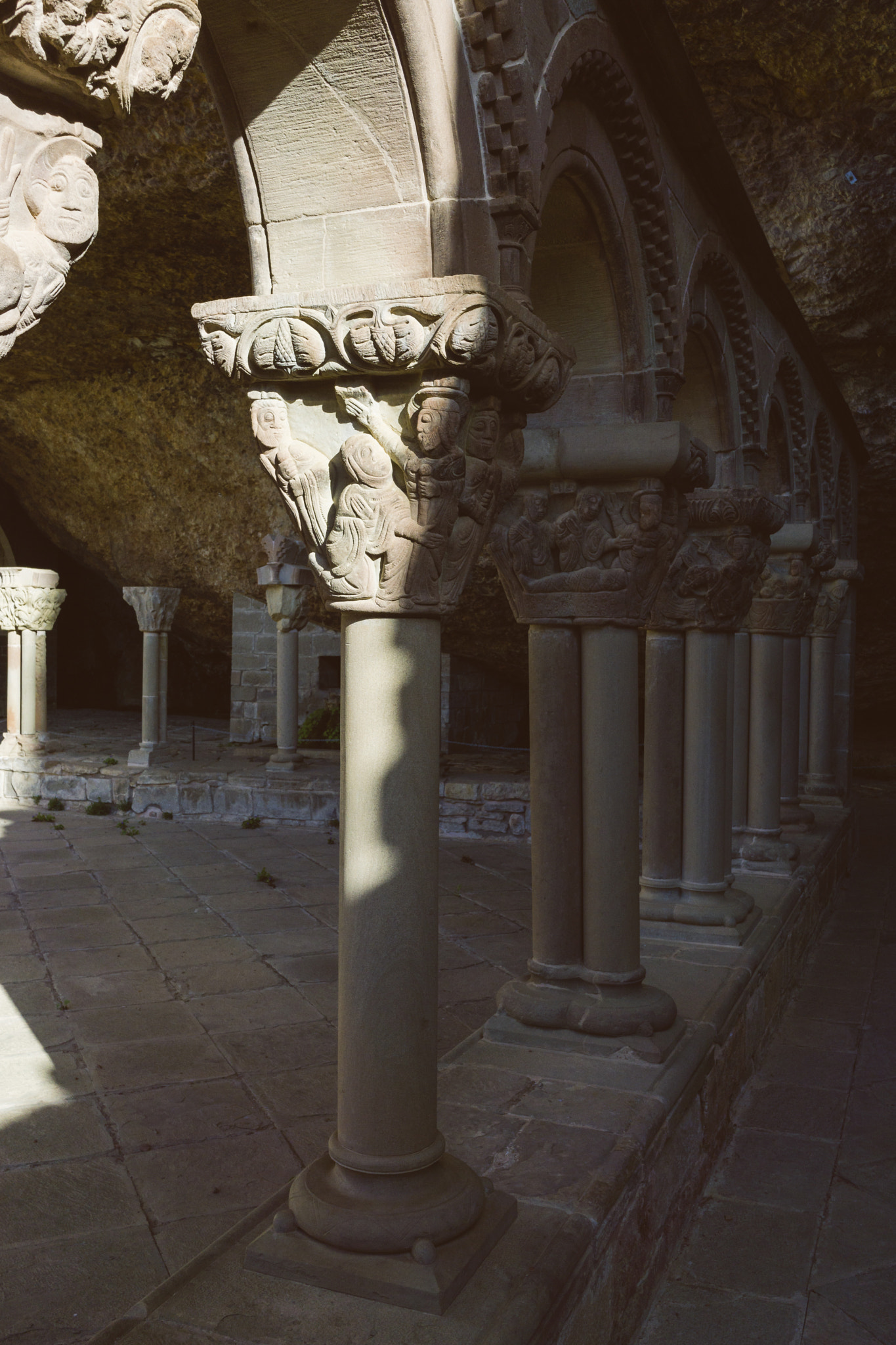 Sony E 20mm F2.8 sample photo. San juan de la peña monastery photography