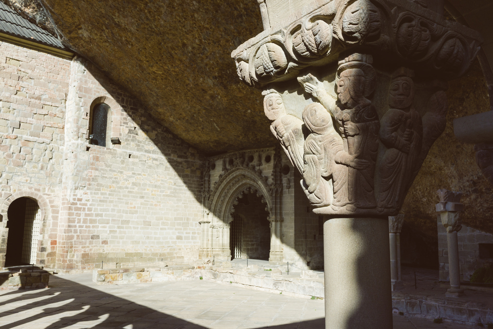 Sony E 20mm F2.8 sample photo. San juan de la peña monastery photography