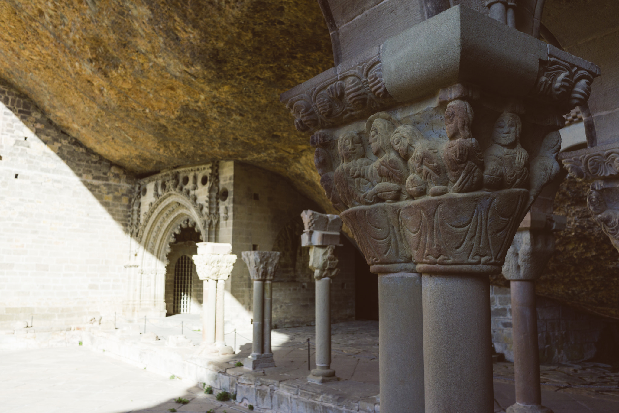 Sony E 20mm F2.8 sample photo. San juan de la peña monastery photography
