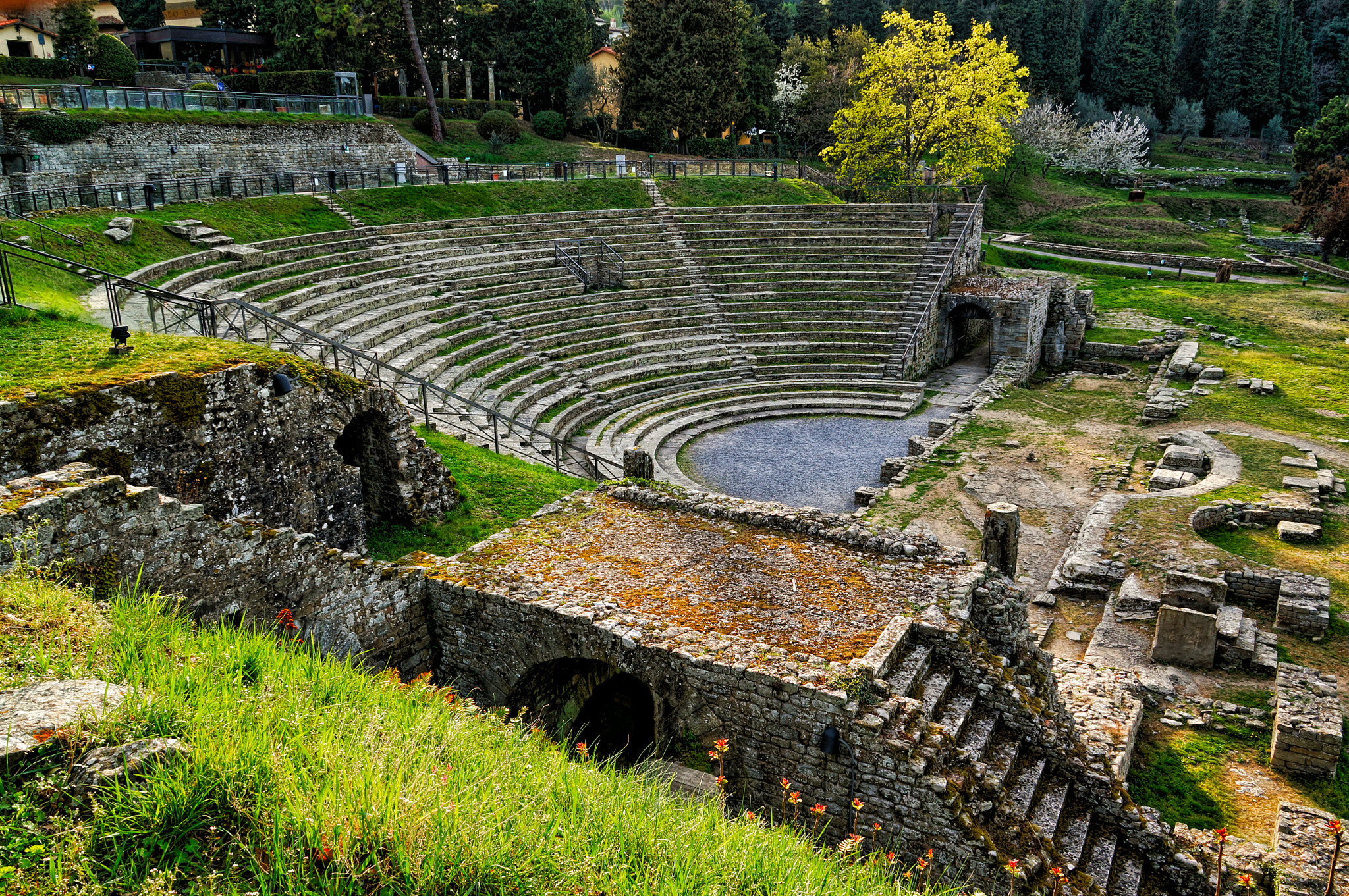 Sony E 18-200mm F3.5-6.3 OSS sample photo. Roman amphitheater in fiesole, italy photography