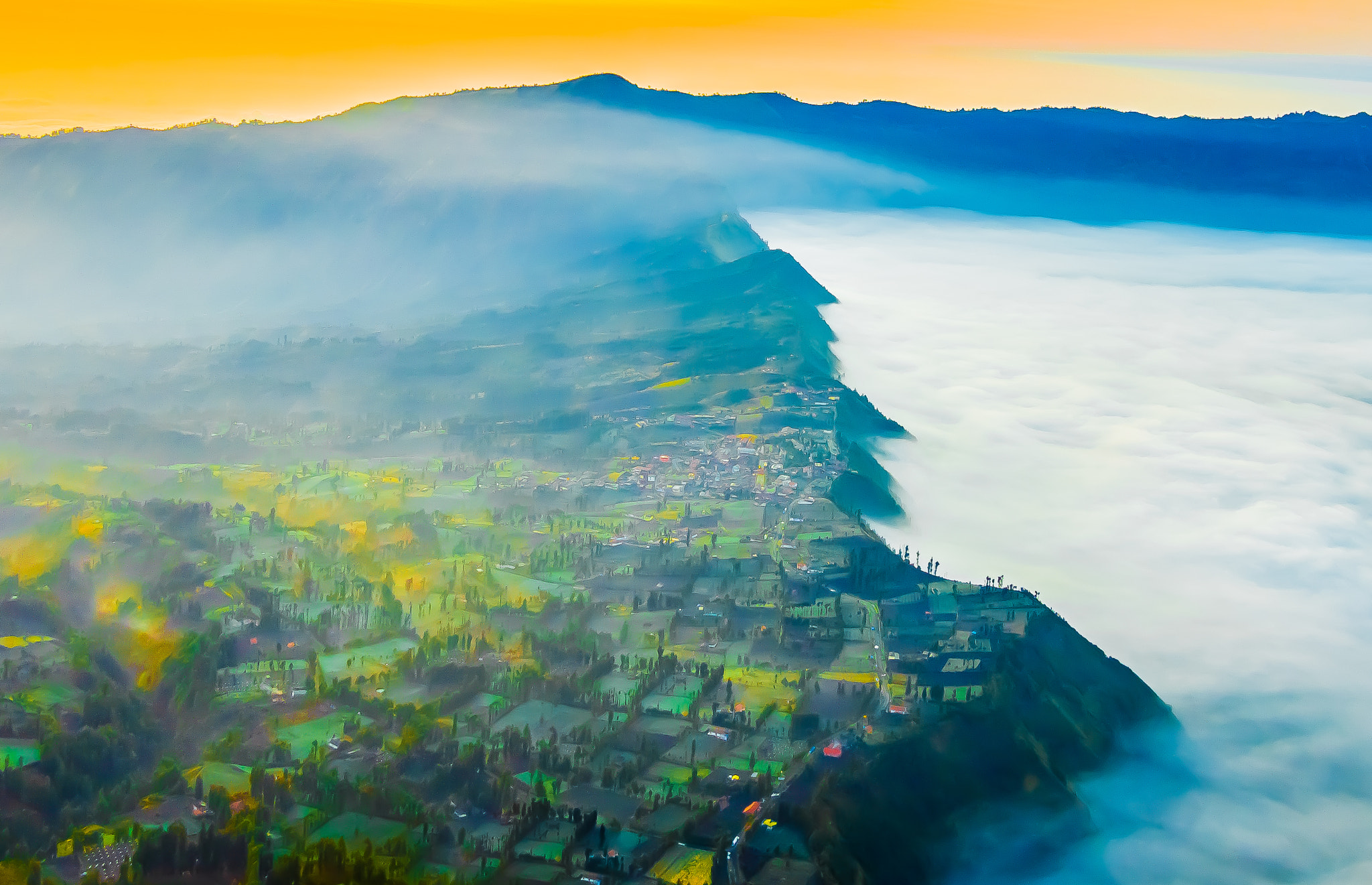 Olympus OM-D E-M5 + Panasonic Lumix G 14mm F2.5 ASPH sample photo. Cemoro lawang photography